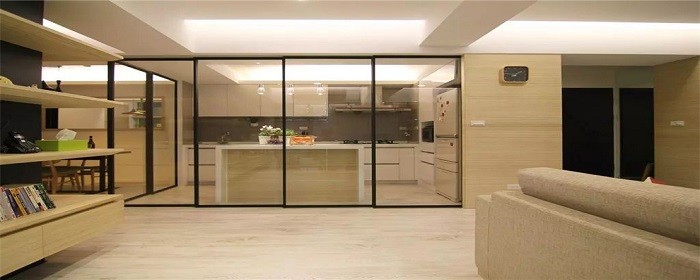 厨房玻璃门用透明玻璃还是磨砂玻璃(厨房玻璃门用透明玻璃还是磨砂玻璃)