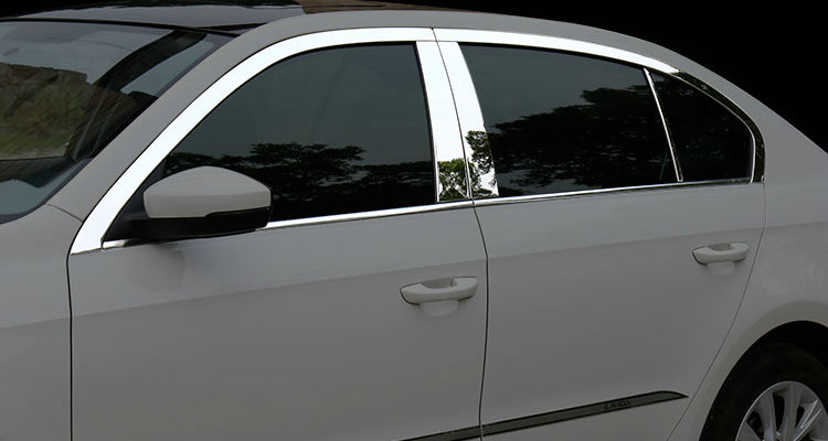 车窗亮条是镀铬的还是不锈钢的(车窗亮条是镀铬的还是不锈钢的好)