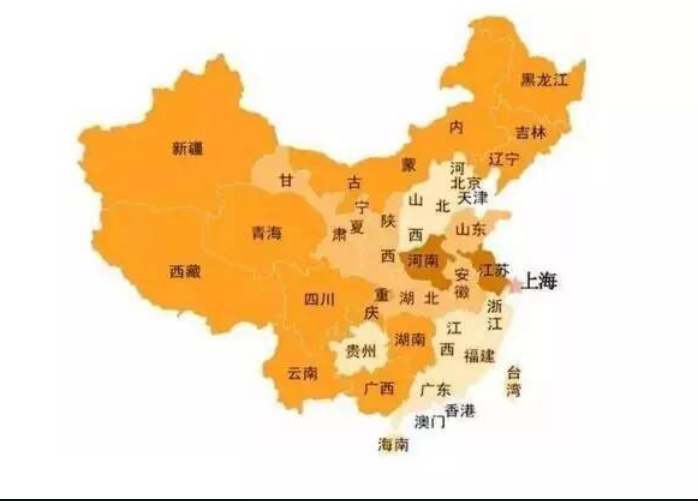 中国地图虽然大家都知道但是还是给大家普及一下吧