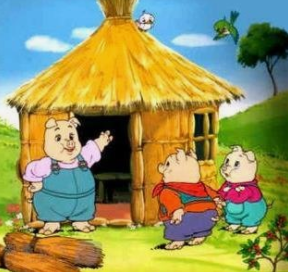 三只小猪盖房子的故事，经典童话，典型的人生教程！